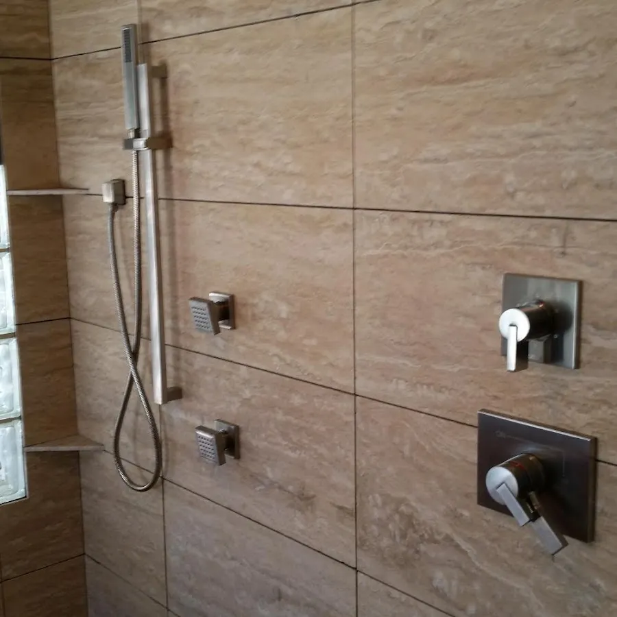 Shower fixture installation for Water Heater Replacement in Orange City